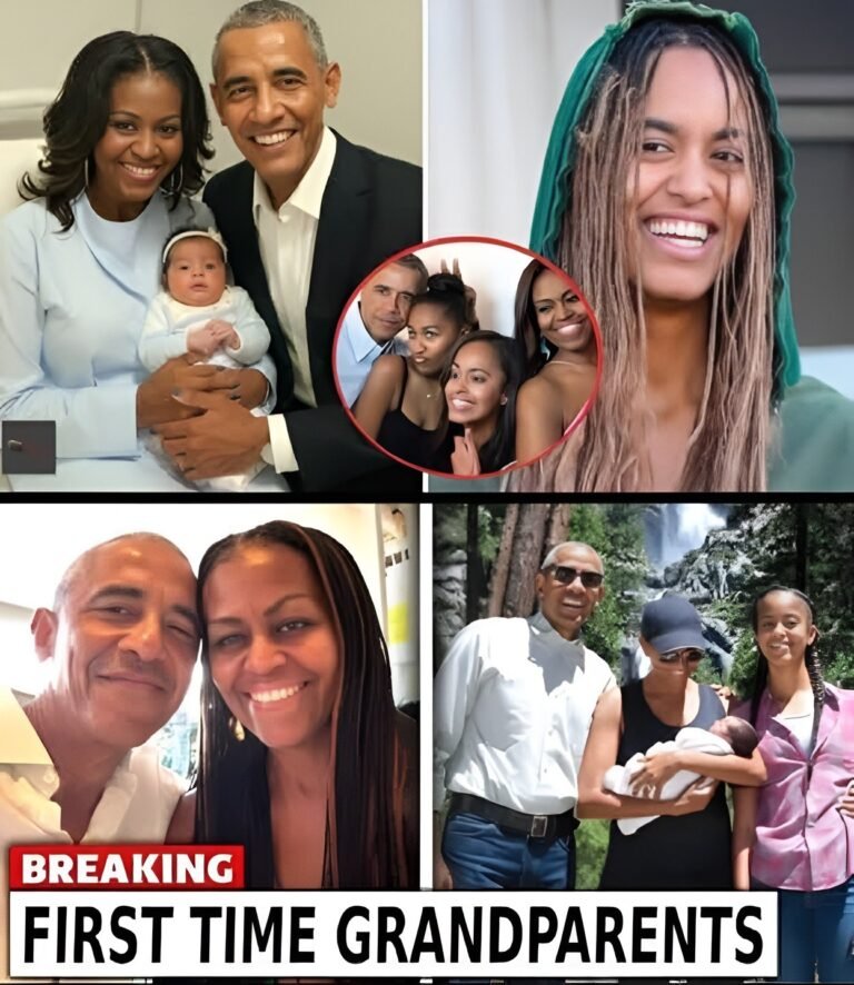 Michelle and Barack Obama Meets Malia’s Newborn for the FIRST Time Cute Moments!